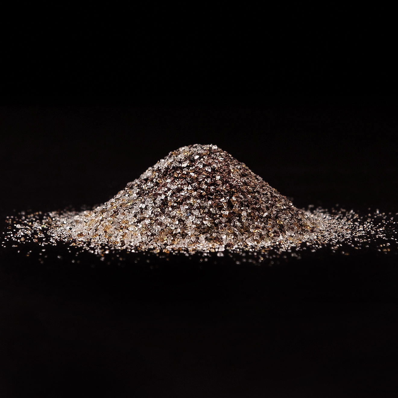 Garnet Glass Blend Pile